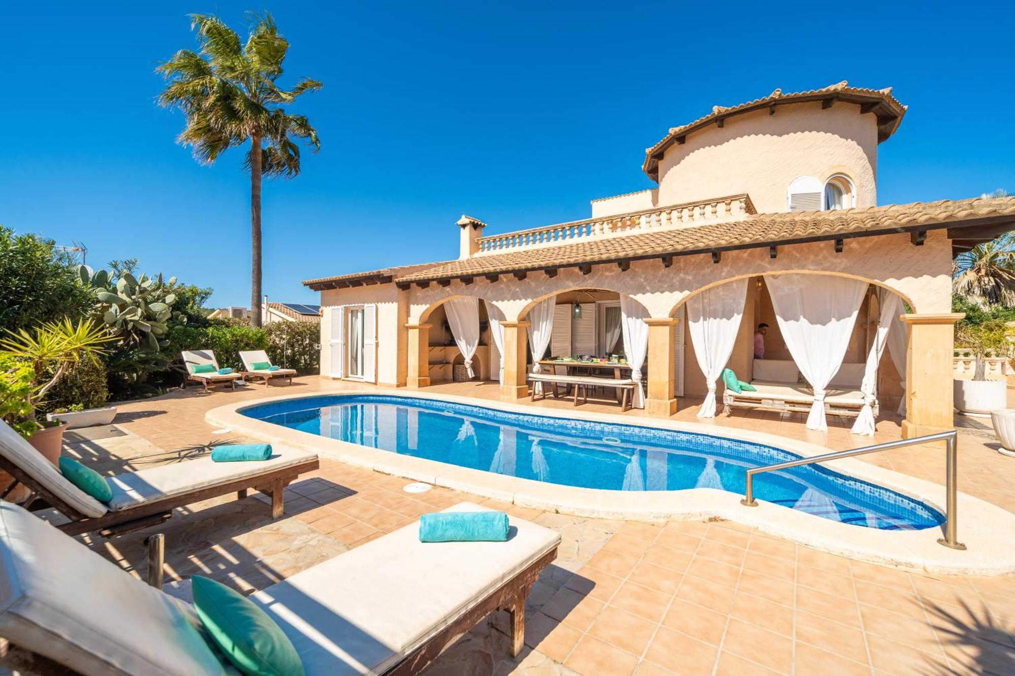 Villa Son Serra, Pool And Chill Out Close To The Beach 松塞拉德马里纳 外观 照片